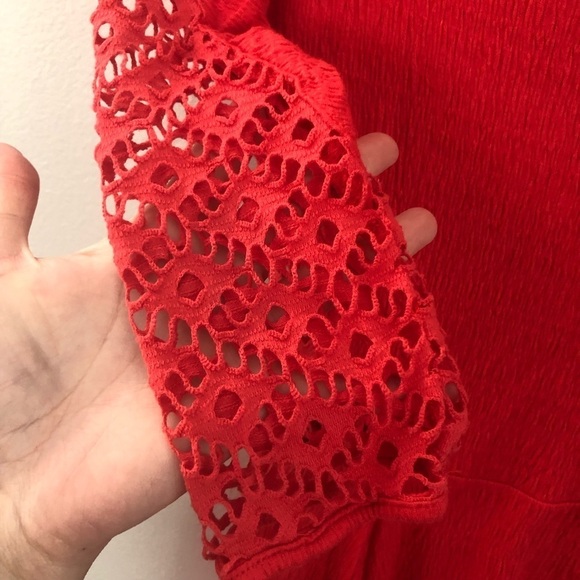 Free People peek a boo fit and flare dress - Picture 7 of 12